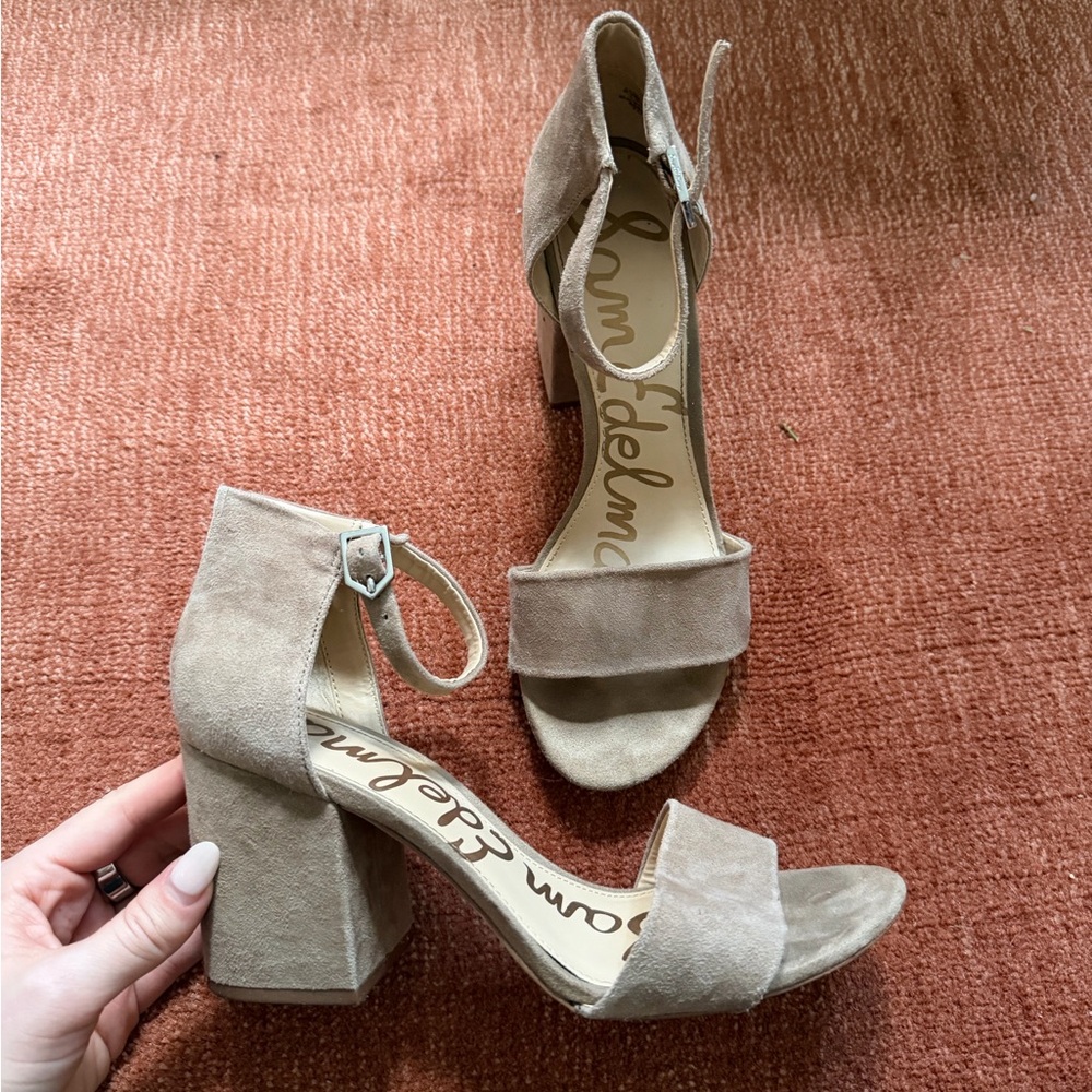 Sam Edelman suede heels